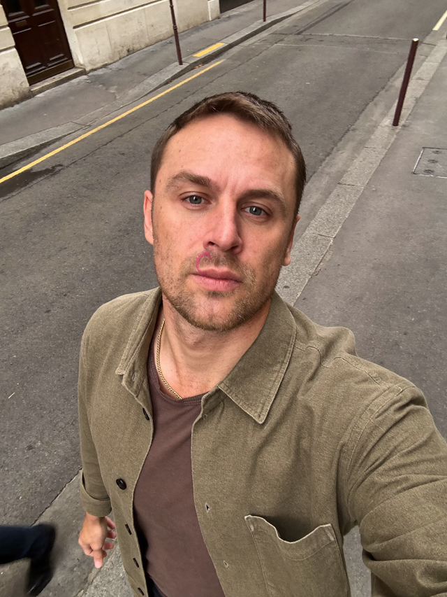 Henry K. wearing The Positano Shirt