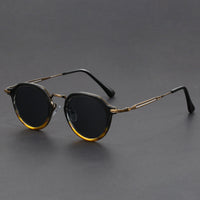 The Fitzgerald Sunglasses - Vintage round frame with UV400-certified lenses 5