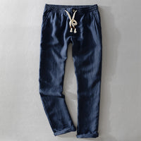 The Positano Pant - Pure Linen Drawstring Trouser, 100% linen, relaxed straight-leg fit with an easy drawstring waist 4