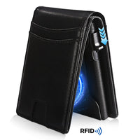 The Ashcroft Wallet - Slim RFID microfiber bifold 5
