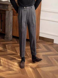 The Bergamo Trouser - Slim straight-leg tailoring with a micro-stretch waistband and non-iron finish 5