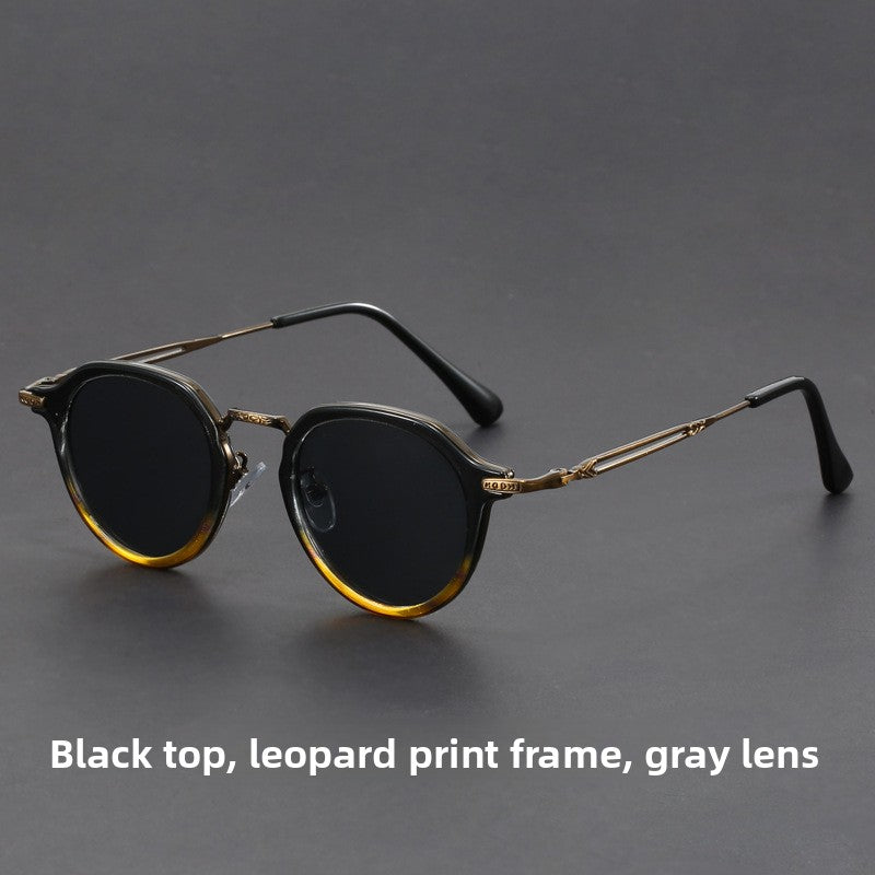 The Fitzgerald Sunglasses - Vintage round frame with UV400-certified lenses
