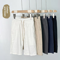 The Positano Short - Linen-blend drawstring short built for warm-weather ease 1