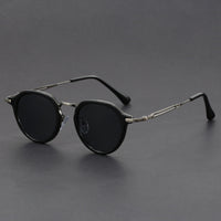 The Fitzgerald Sunglasses - Vintage round frame with UV400-certified lenses 2