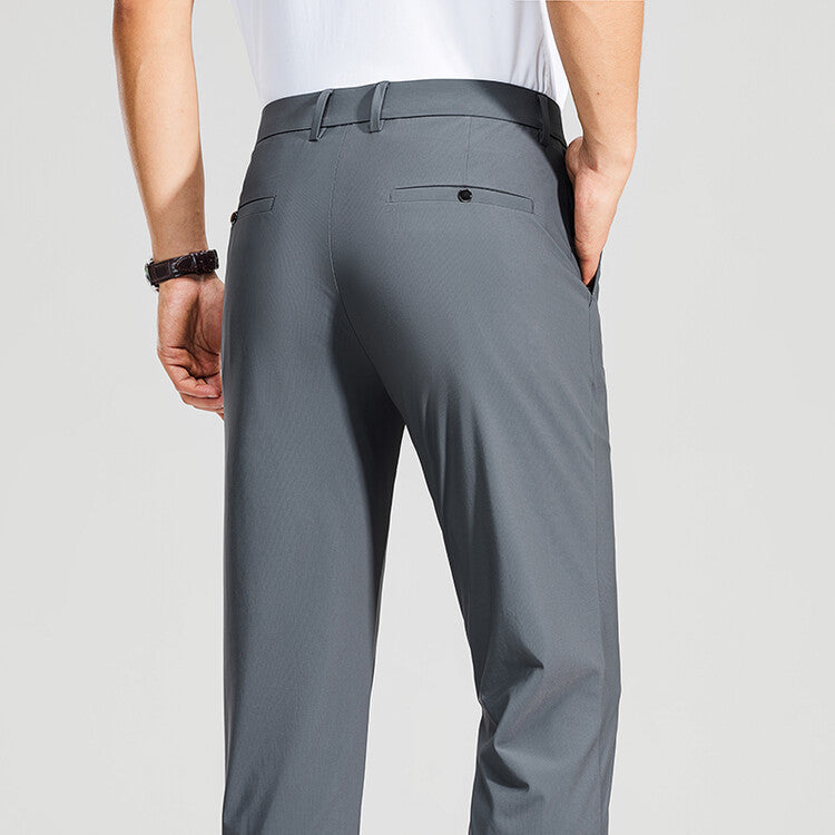 The Everett Trouser - Ice-silk stretch fabric, wrinkle-resistant and water-repellent tailoring