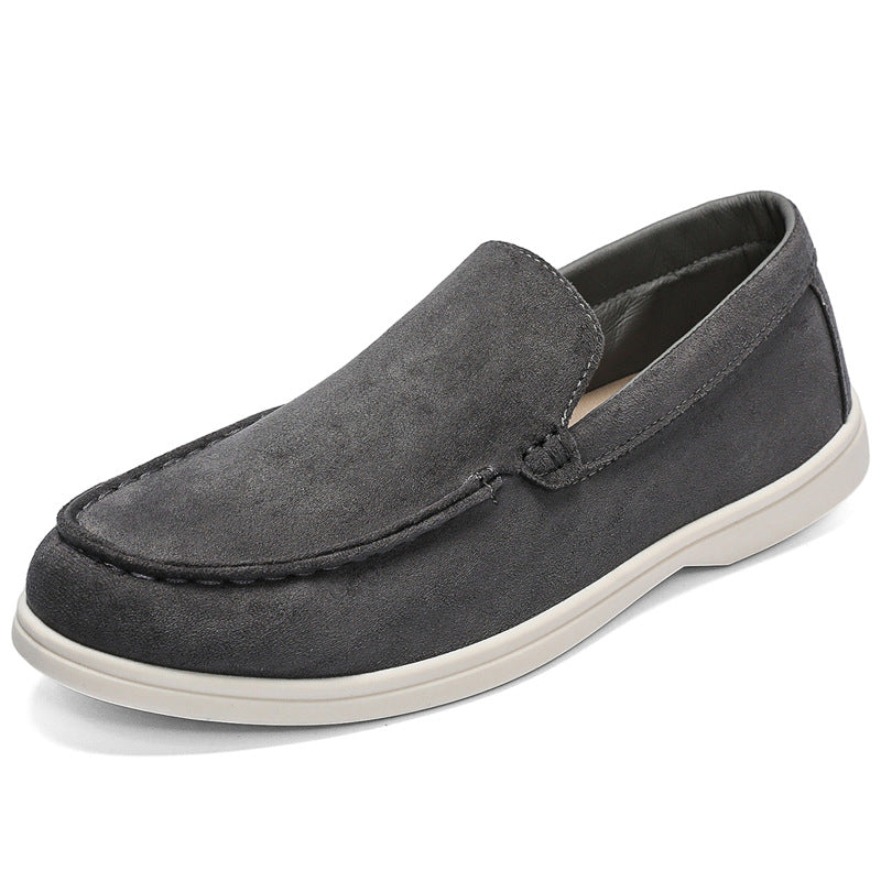 The Marquis Loafer - Handcrafted suede slip-on with a breathable lining and anti-slip sole