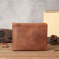The Wexford Zip Wallet - Crazy-horse leather bifold 2