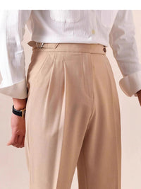The Napoli Trouser - Neapolitan-inspired tailoring with a side-buckle waist and wrinkle-resistant finish 3