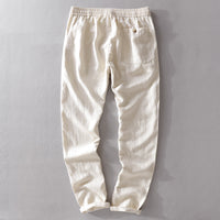 The Positano Pant - Pure Linen Drawstring Trouser, 100% linen, relaxed straight-leg fit with an easy drawstring waist 5