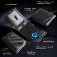 The Ashcroft Wallet - Slim RFID microfiber bifold 2