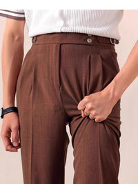 The Napoli Trouser - Neapolitan-inspired tailoring with a side-buckle waist and wrinkle-resistant finish 2