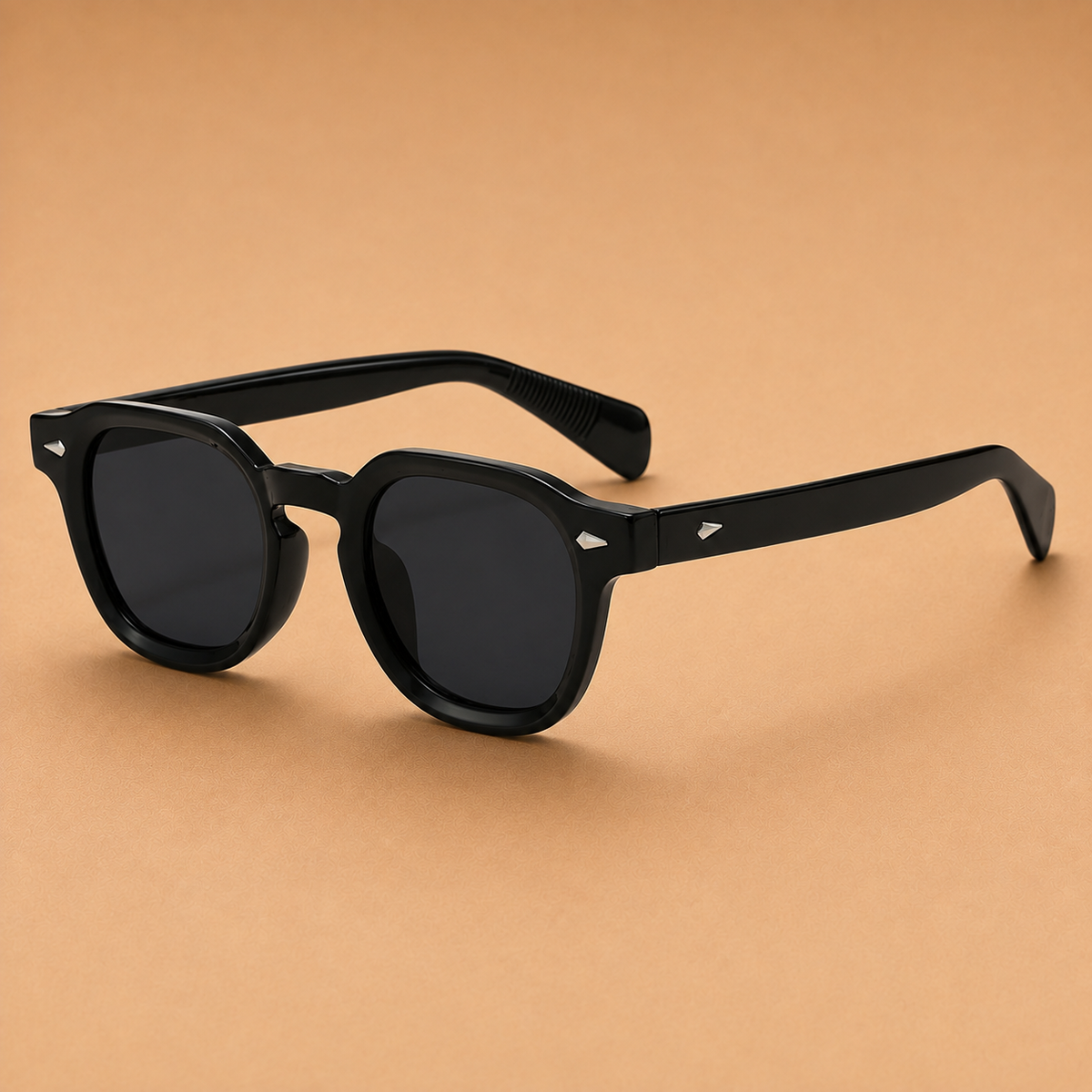 The Portofino Sunglasses - Handcrafted polygonal frame with tinted lenses and UV380 protection