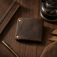 The Wexford Zip Wallet - Crazy-horse leather bifold 5