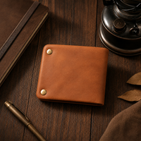 The Wexford Zip Wallet - Crazy-horse leather bifold 1