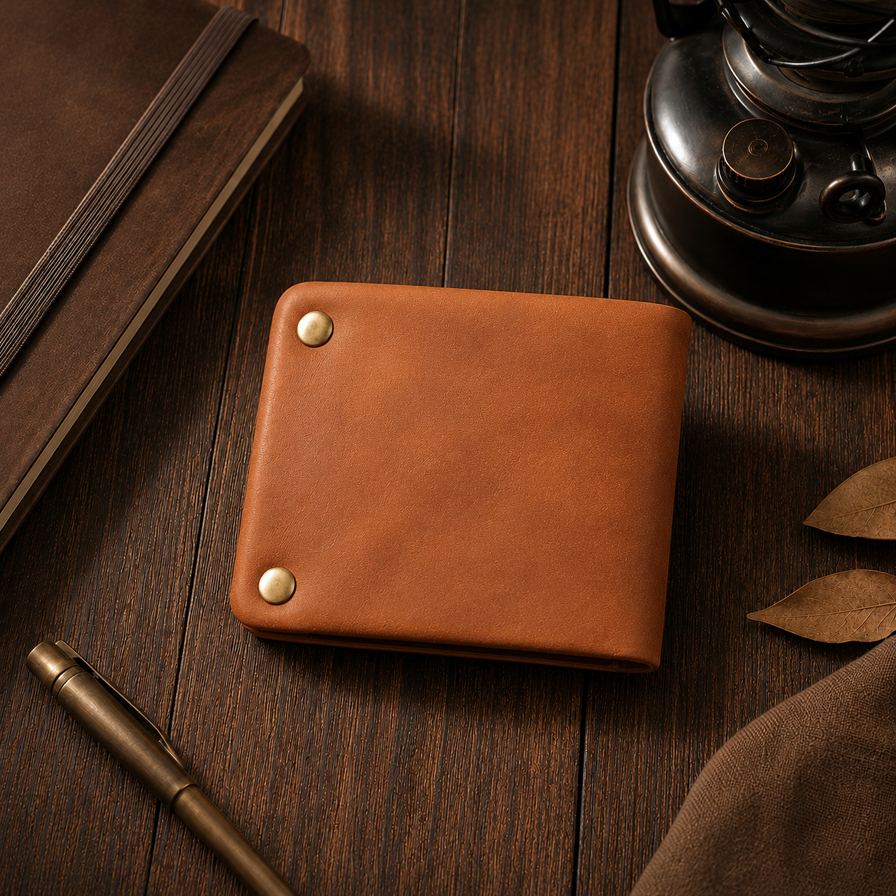 The Wexford Zip Wallet - Men's Leather Zip Wallet | BEARING