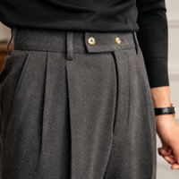 The Bergamo Trouser - Slim straight-leg tailoring with a micro-stretch waistband and non-iron finish 2