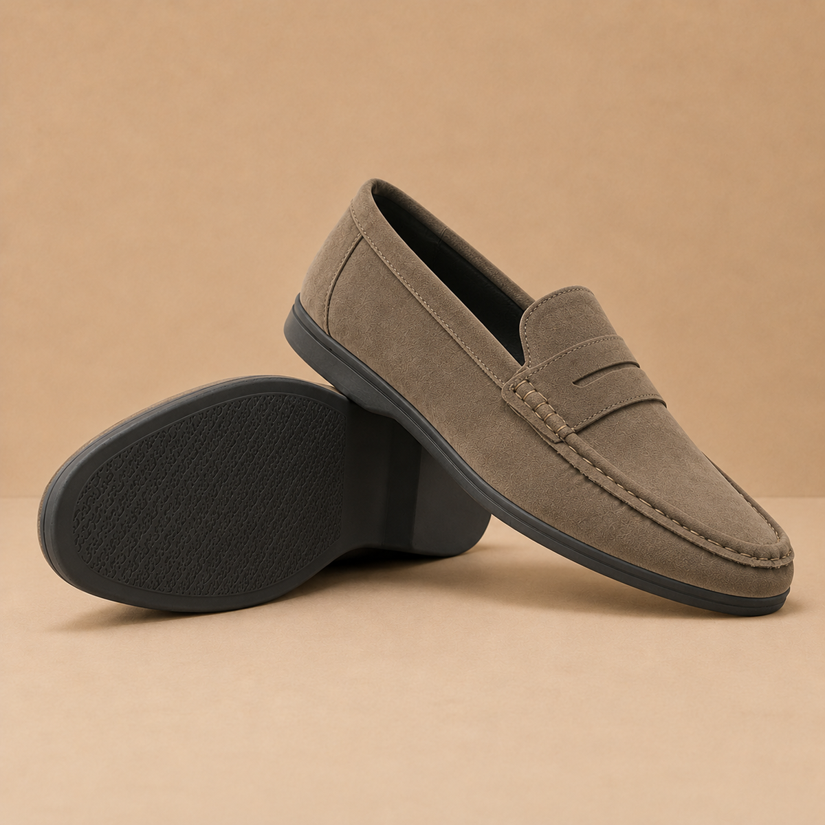 The Chatham Loafer - British-inspired suede loafer with reinforced construction and a low-profile grip sole