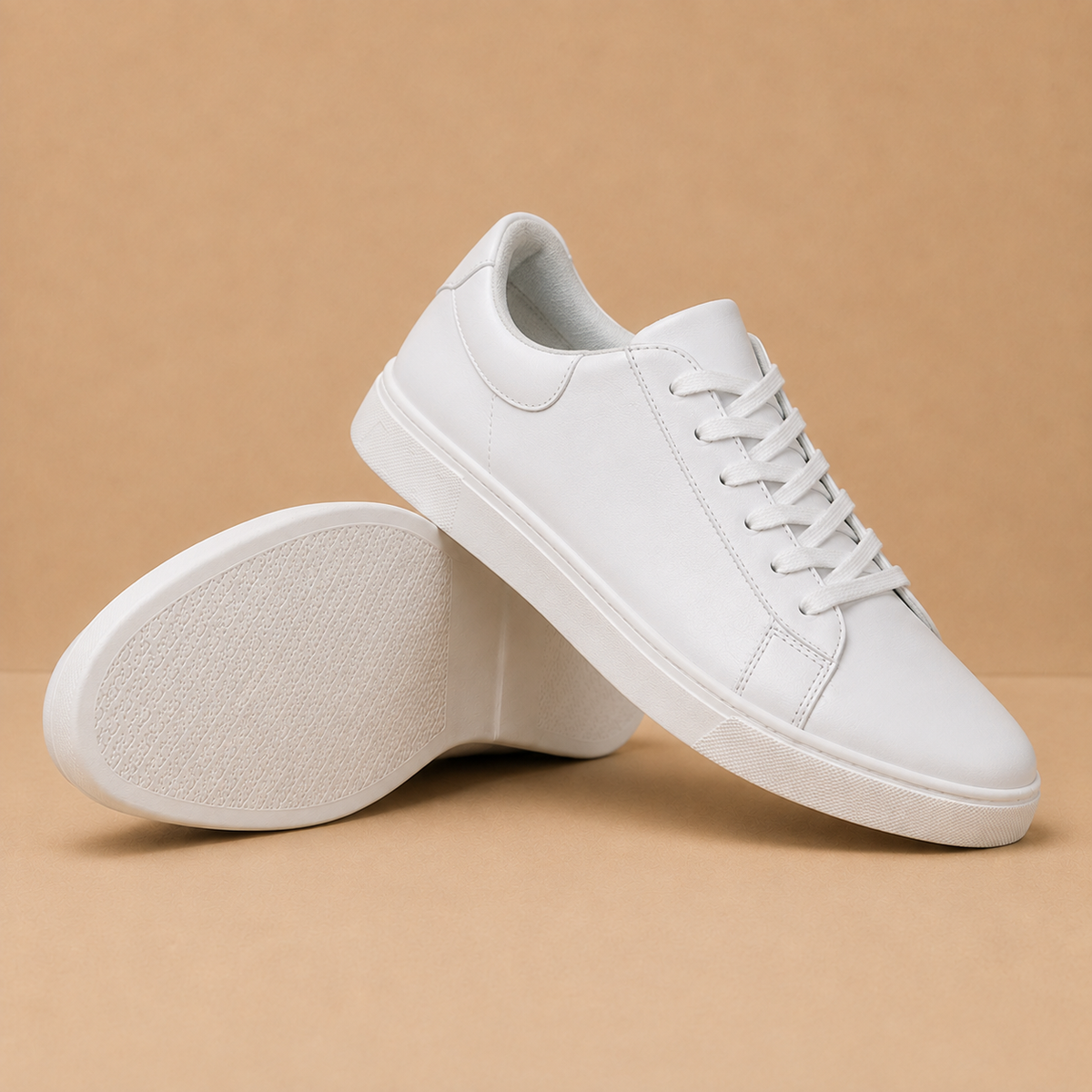 The Belgrave Sneaker - Men's White Leather Sneakers | BEARING