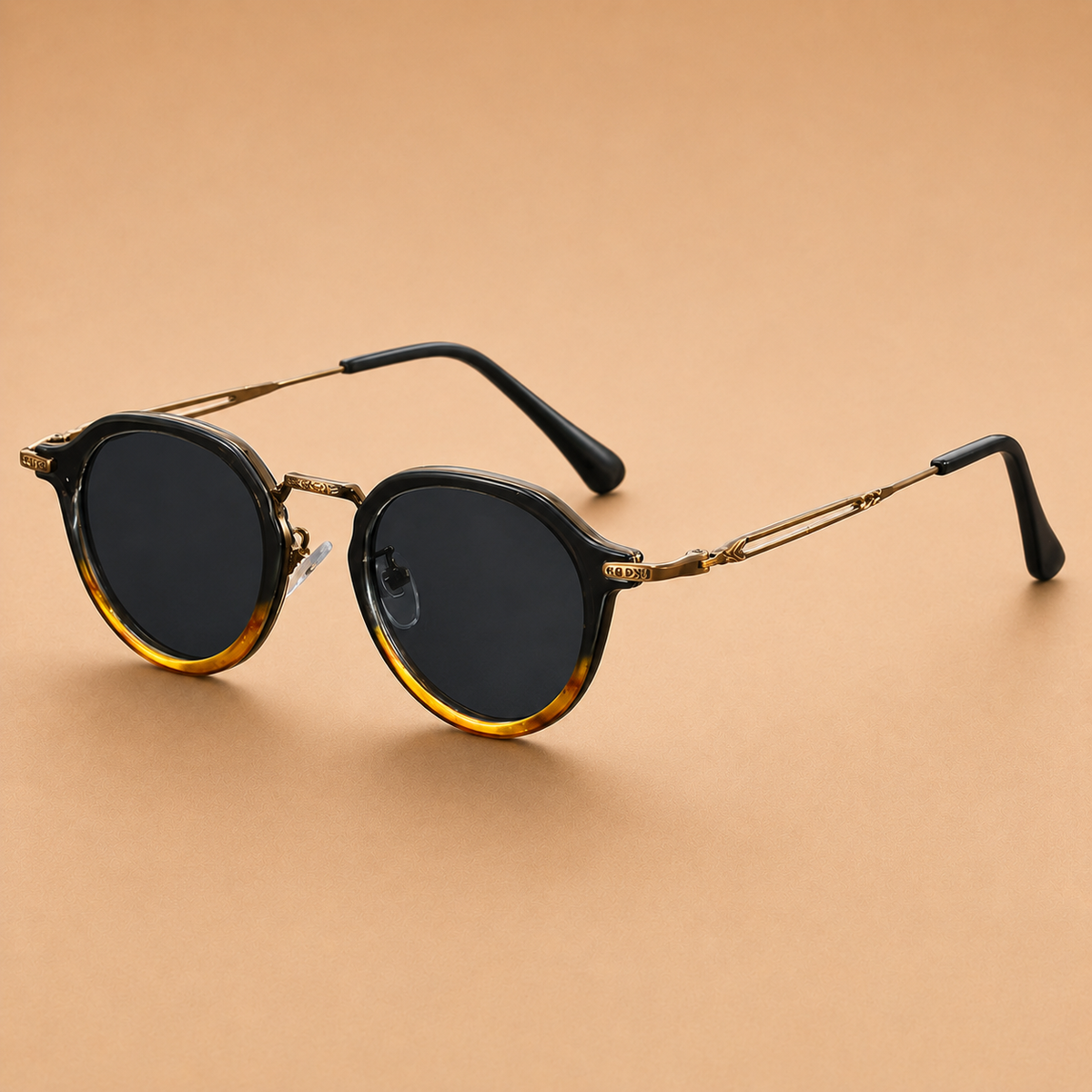 The Fitzgerald Sunglasses - Vintage round frame with UV400-certified lenses