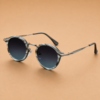 The Fitzgerald Sunglasses - Vintage round frame with UV400-certified lenses 3