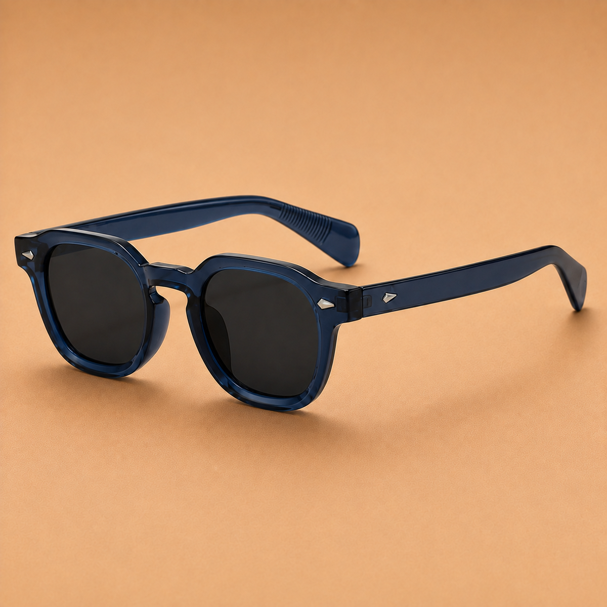 The Portofino Sunglasses - Handcrafted polygonal frame with tinted lenses and UV380 protection