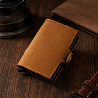 The Pembroke Card Holder - Pop-up leather RFID card wallet 3