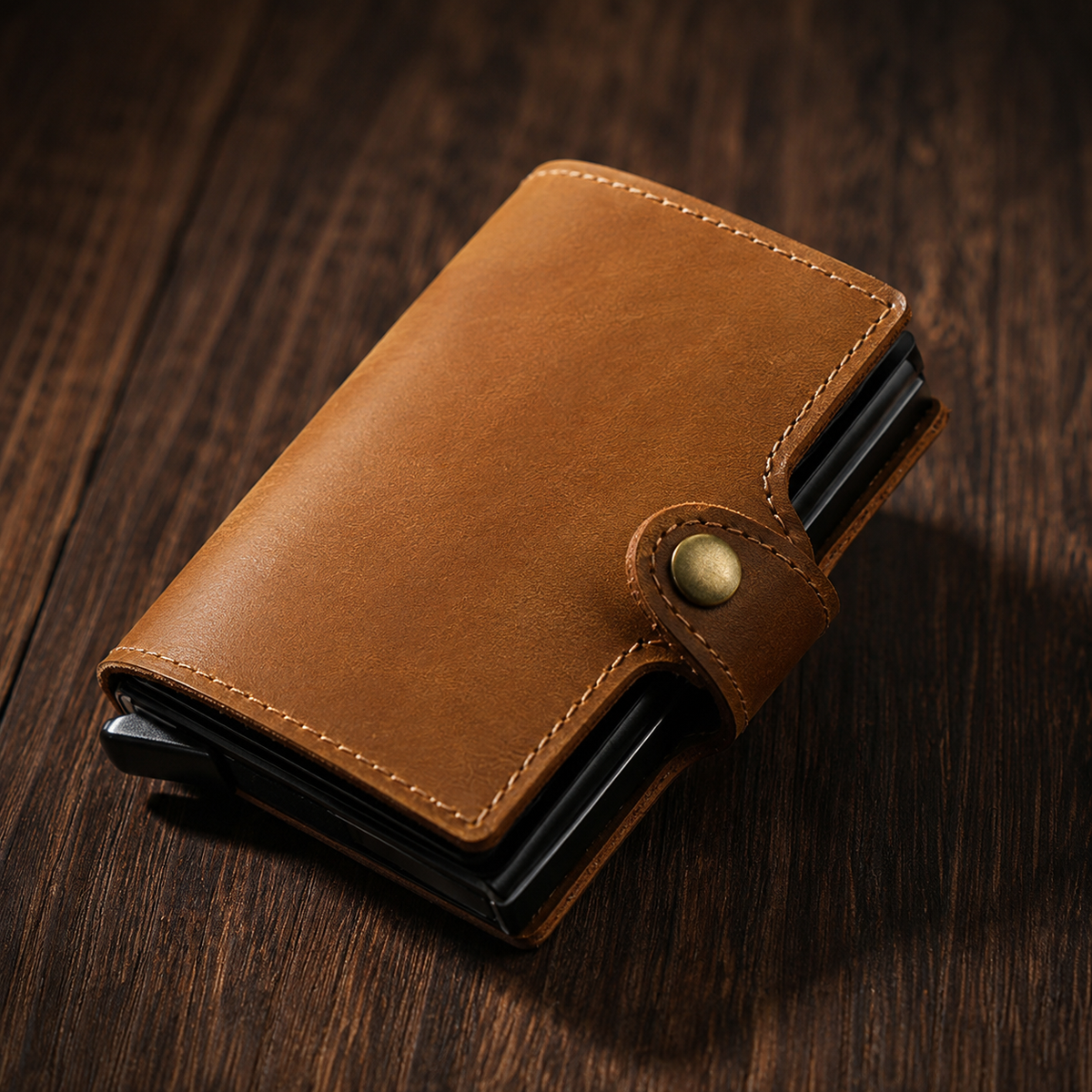 The Pembroke Card Holder - Pop-up leather RFID card wallet