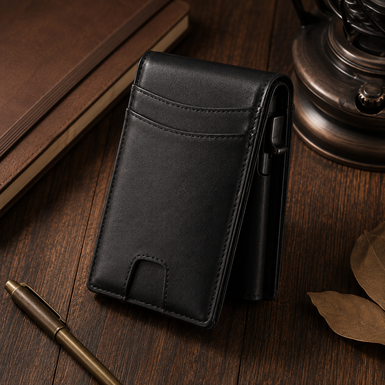 The Ashcroft Wallet - Men's RFID Leather Wallet | BEARING