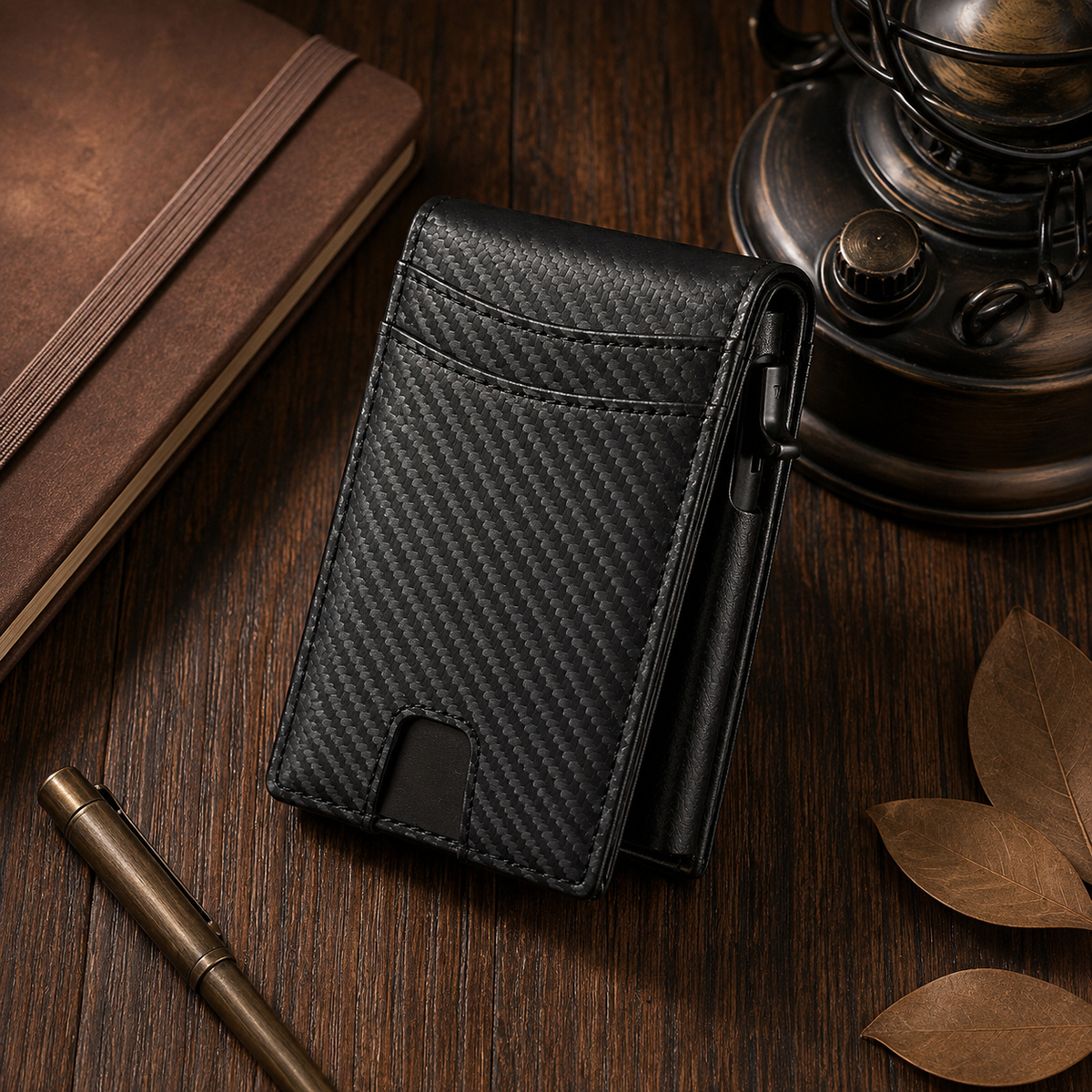The Ashcroft Wallet - Slim RFID microfiber bifold