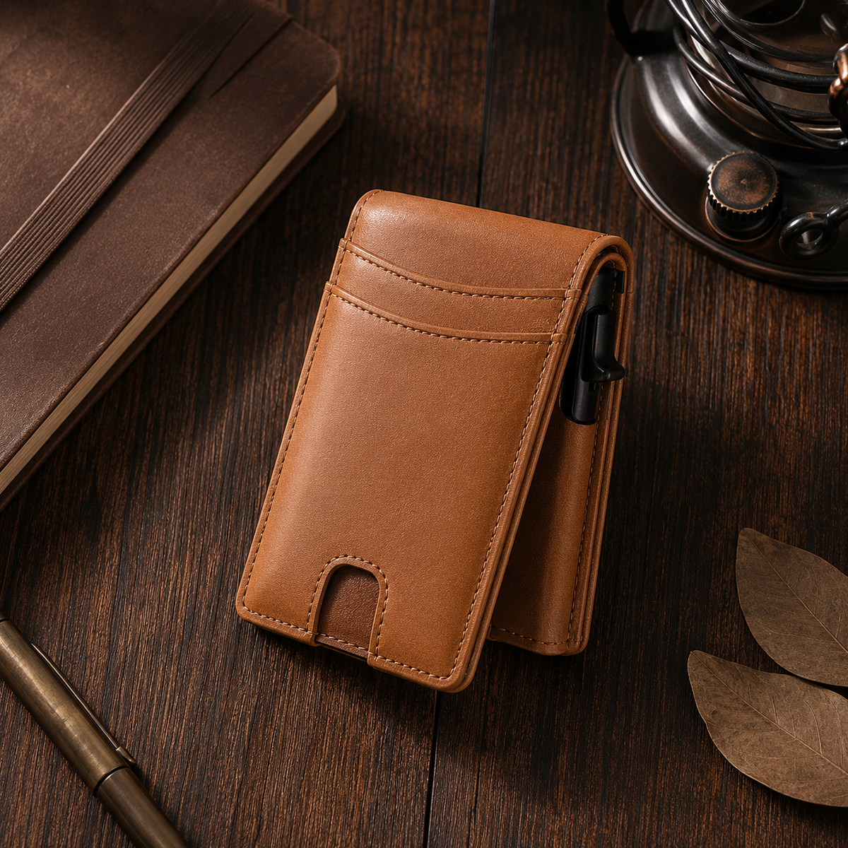 The Ashcroft Wallet - Slim RFID microfiber bifold