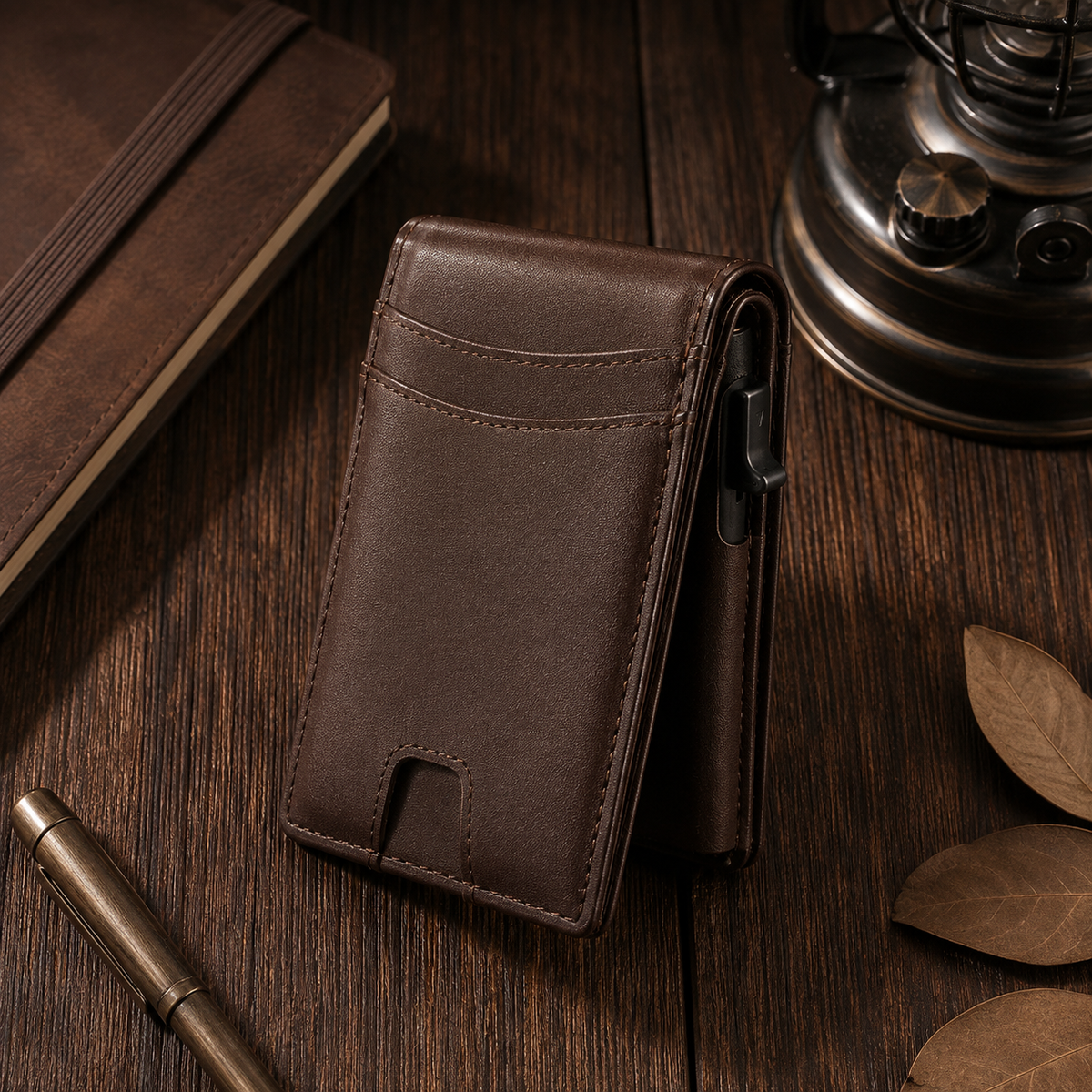 The Ashcroft Wallet - Slim RFID microfiber bifold