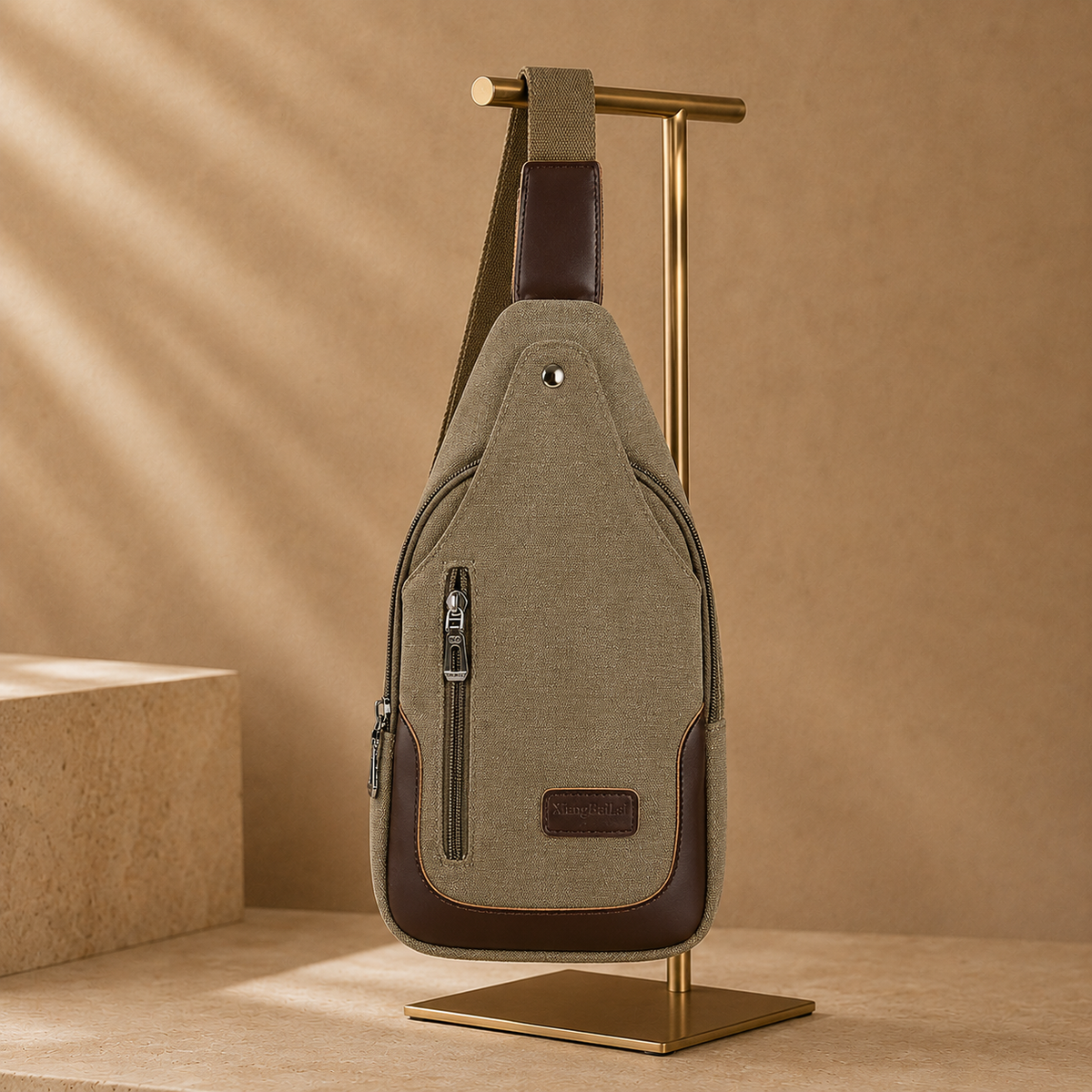 The Ridley Sling Bag - Lightweight canvas crossbody