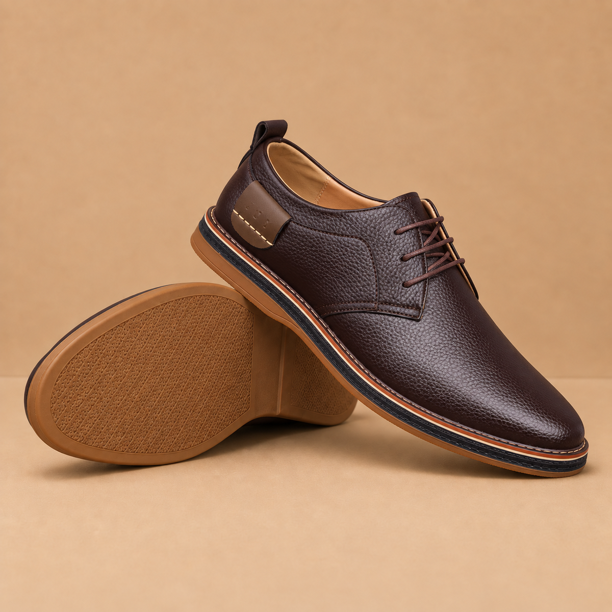 The Ashby Derby in Brown, men's derby shoes