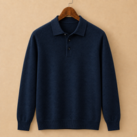 The Aldridge Hooded Sweater - Mid-length wool-blend knit with a hood and ribbed hem 2