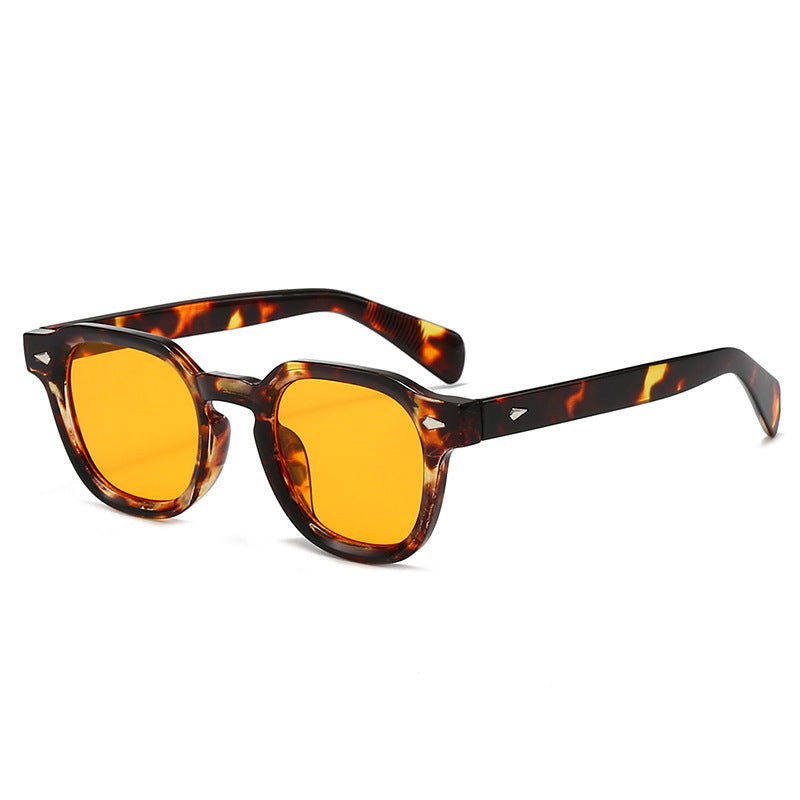 The Portofino Sunglasses - Handcrafted polygonal frame with tinted lenses and UV380 protection