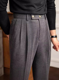 The Bergamo Trouser - Slim straight-leg tailoring with a micro-stretch waistband and non-iron finish 2