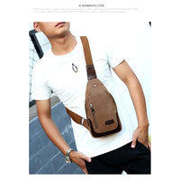 The Ridley Sling Bag - Lightweight canvas crossbody 4