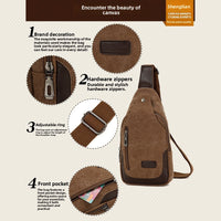 The Ridley Sling Bag - Lightweight canvas crossbody 2