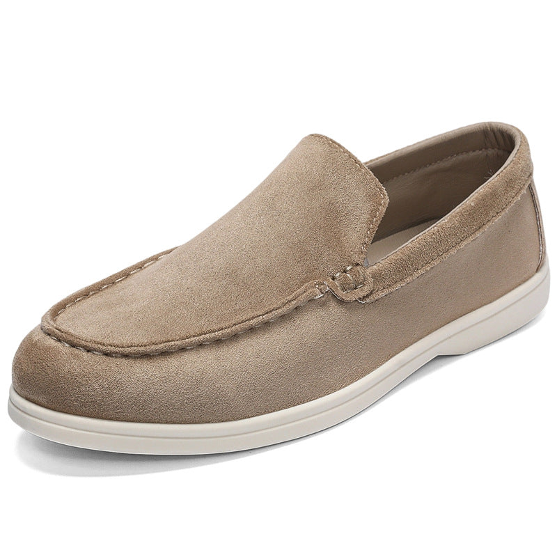The Marquis Loafer - Handcrafted suede slip-on with a breathable lining and anti-slip sole