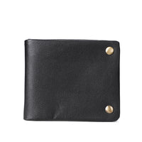 Black Plain Leather