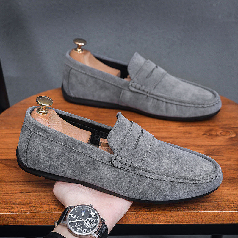 The Chatham Loafer - British-inspired suede loafer with reinforced construction and a low-profile grip sole