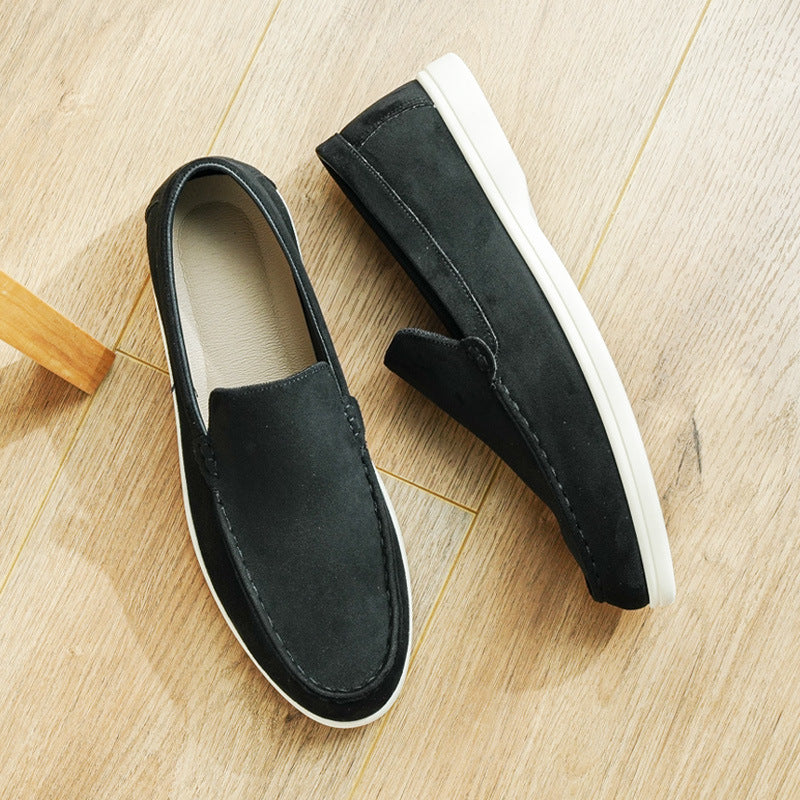 The Marquis Loafer - Handcrafted suede slip-on with a breathable lining and anti-slip sole