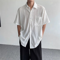 The Ischia Shirt - a textured, breathable weave with retro cut-out detailing 5