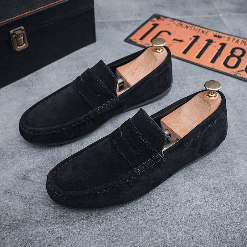The Chatham Loafer - British-inspired suede loafer with reinforced construction and a low-profile grip sole