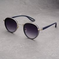Silver Frame Dual Gray Lens